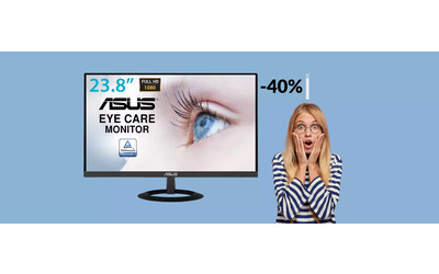 Monitor FullHD Asus a poco più di 110€: l’occasione è su Amazon