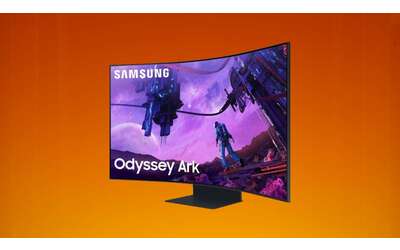 Monitor Samsung Odyssey Ark con il 41% di sconto: immenso in tutto