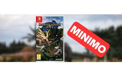Monster Hunter Rise per Nintendo Switch: offerta da MINIMO STORICO