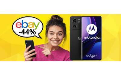 Motorola Edge 40 5G passa da 499€ a 279€ su eBay: super AFFARE