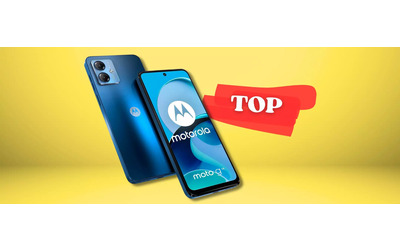 Motorola Moto g14 per smartphone sotto 150€ da memoria TOP e Dual SIM