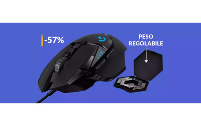 Mouse gaming Logitech: a questo prezzo è un vero REGALO (39€)