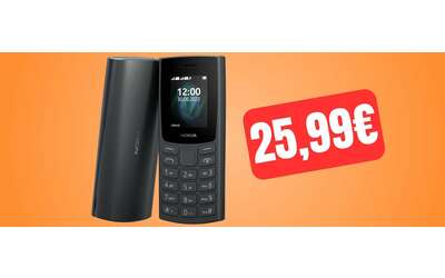 Nokia 105: un cellulare vecchio stile a PREZZO REGALO su Amazon