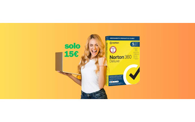 Norton 360 Deluxe 2024: tuo a 15€ con il Black Friday Amazon