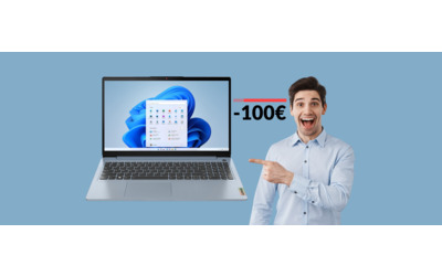 Notebook Lenovo 15,6” in OFFERTA: 1TB di SSD e chip i7 (-100€)
