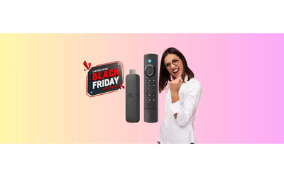 Nuovo Fire TV Stick 4K Max a soli 56€ con il Black Friday