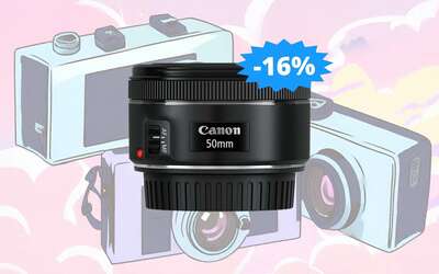 Obiettivo Canon EF 50 mm: INDISPENSABILE a questo prezzo