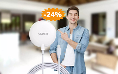Pad di ricarica wireless Anker: SUPER sconto del 24% su Amazon