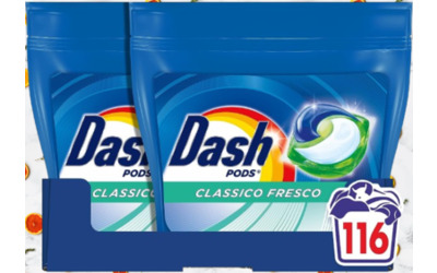 pastiglie per lavatrice dash pods per 116 lavaggi a soli 29 su amazon prezzo pazzesco