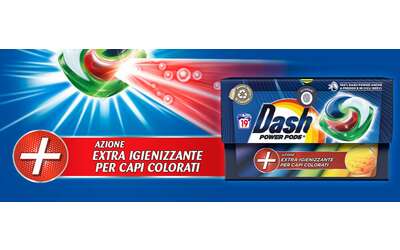 Pastiglie per lavatrice Dash Pods per capi colorati: 46 a soli 17€ su Amazon!