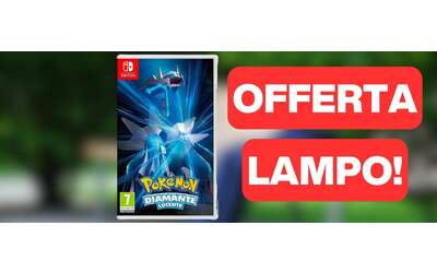 Pokémon Diamante Lucente è in OFFERTA LAMPO su Amazon