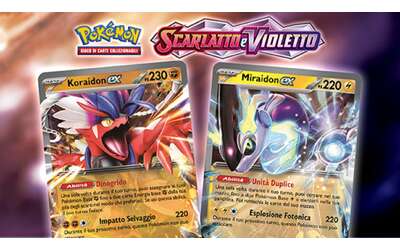 Pokémon Violetto e Scarlatto: sia con Koraidon che con Miraidon il prezzo è WOW su eBay
