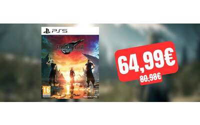 Prenota Final Fantasy VII Rebirth PS5 a soli 64,99€: lo ricevi al D1