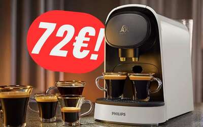 Prepara due CAFFÈ alla volta con la macchina di Philips al -37%!