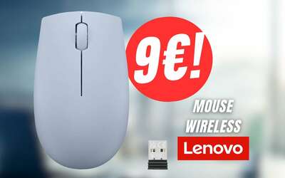 PREZZO BASSISSIMO per il Mouse Wireless di Lenovo! (solo 9€)