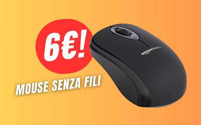 PREZZO FOLLE per il Mouse Senza Fili di Amazon: meno di 7€!