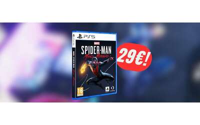 PREZZO FOLLE per Spider-Man Miles Morales: costa solo 29€!