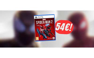 prezzone per marvel s spider man 2 ps5 solo 54 su amazon