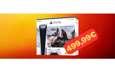 PS5 con Final Fantasy 16 in SCONTO BLACK FRIDAY: tua a 499,99€