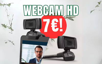 questa webcam hd con microfono costa solo qualche spiccio su amazon