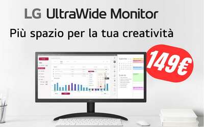 Questo Monitor LG UltraWide è perfetto per qualsiasi utilizzo!