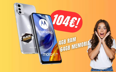 Questo Smartphone Motorola con 4/64 GB e schermo a 90Hz CROLLA a soli 104€...