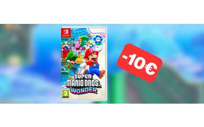 Regala Super Mario Bros. Wonder per Natale: 10€ di SCONTO su Amazon