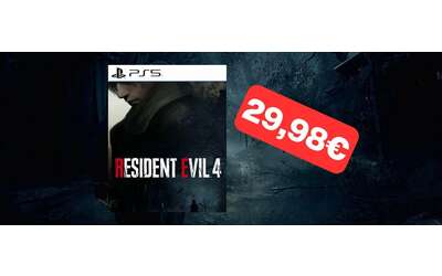 Resident Evil 4: ottimo MINIMO STORICO su Amazon (29,98€)