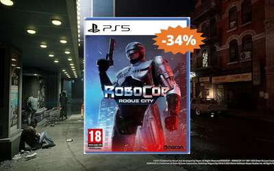 RoboCop Rogue City per PS5: MEGA sconto del 34% su Amazon