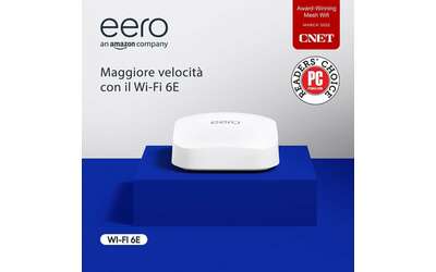 Router Amazon Eero Pro 6E in offerta: internet fino a 2,3 Gbps