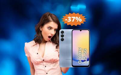 Samsung Galaxy A25: sconto IMPERDIBILE del 37%