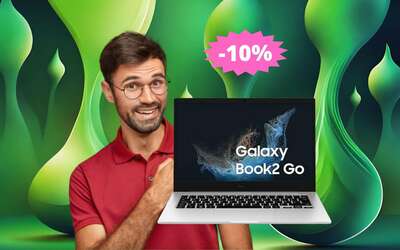 Samsung Galaxy Book2 Go: l’offerta che non puoi perdere (-10%)