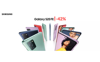 Samsung Galaxy S20 FE 5G: c’è un TAGLIO di prezzo imbattibile