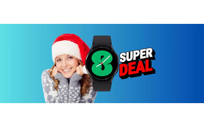 Samsung Galaxy Watch4: SUPER PREZZO a NATALE su Amazon