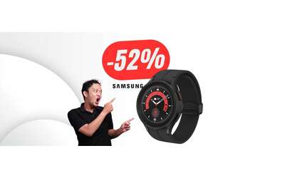 Samsung Galaxy Watch5 Pro al 52% in meno è lo smartwatch dei sogni!