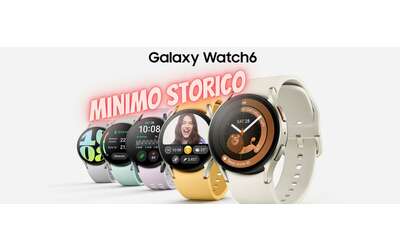 Samsung Galaxy Watch6 da 40mm al PREZZO più BASSO di SEMPRE (-39%)
