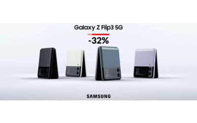 Samsung Galaxy Z Flip3 5G: il prezzo CROLLA ormai sotto i 500€