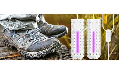 Scarpe umide e puzzolenti ADDIO: l’asciuga scarpe è GENIALE (14€)