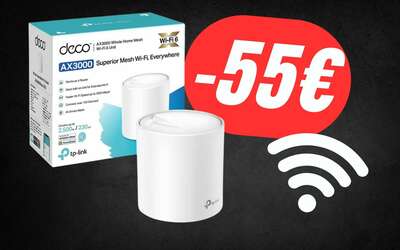 Sconto di 55€ sull’Extender WiFi 6 di TP-Link!