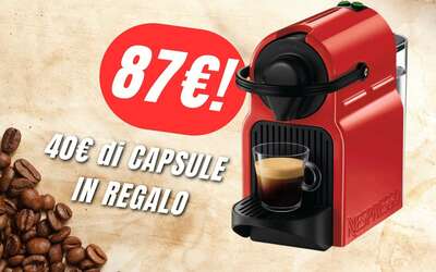 SCONTO sulla Macchina da Caffè Nespresso + 40€ di capsule in REGALO
