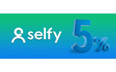 SelfyConto rivoluziona il risparmio con il 5% di interesse