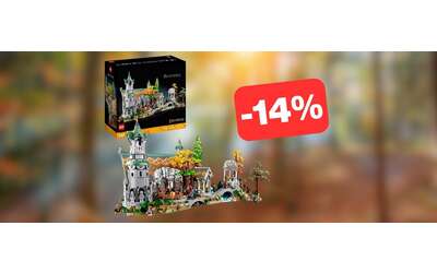 Set LEGO Gran Burrone: offerta di Natale al MINIMO STORICO (-14%)