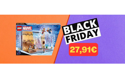 Set LEGO Marvel Calendario dell’Avvento in offerta Black Friday