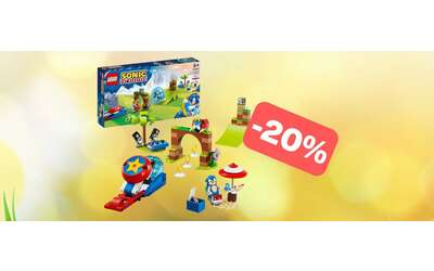 Set LEGO Sonic the Hedgehog: bellissimo e in OFFERTA su Amazon (-20%)