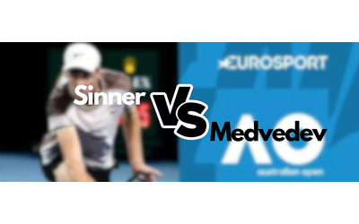 Sinner-Medvedev: scopri come vedere la finale dall’estero