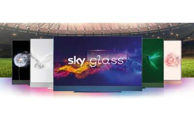 Sky TV e Netflix + Sky Calcio con Sky Glass incluso a soli 31,80€ al mese