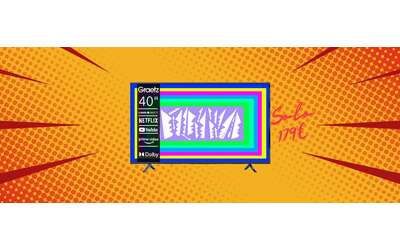 smart tv 40 con netflix e prime video a soli 179 su ebay