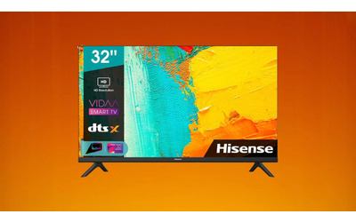 Smart TV Hisense da 32″ ad un PREZZO BOMBA su Amazon: oggi solo 169€