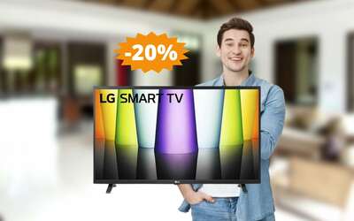 Smart TV LG 32″: sconto IMPERDIBILE del 20% su Amazon