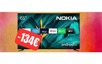 Smart TV Nokia 65″ ad un SUPER PREZZO su Amazon (-21%)